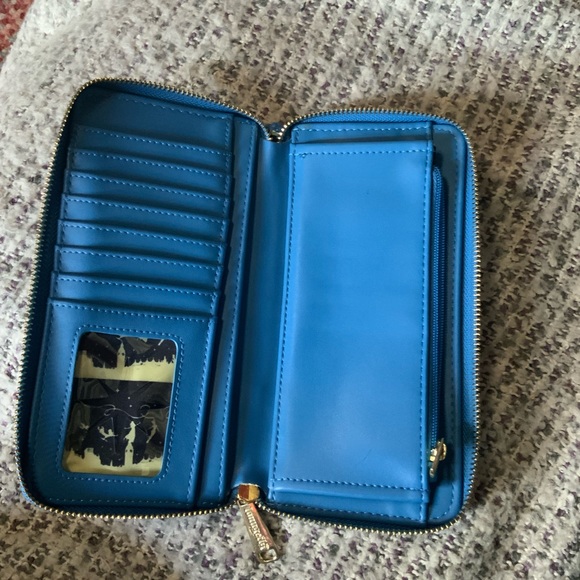 Retired Loungefly GLOW IN THE DARK Peter Pan and friends wallet. GUC - Picture 9 of 12